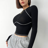 Full Sleeve Compressed Women’s Sports Yoga Top